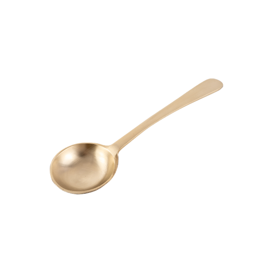 Bronze Serving Spoon - Ruby - Dessert - Round