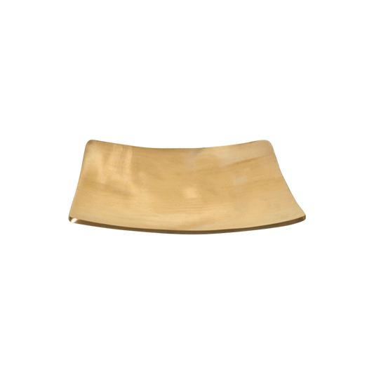 Bronze Plate - Square Serve