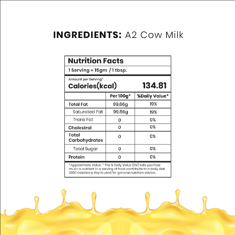 Bilona A2 Cow Pure Ghee