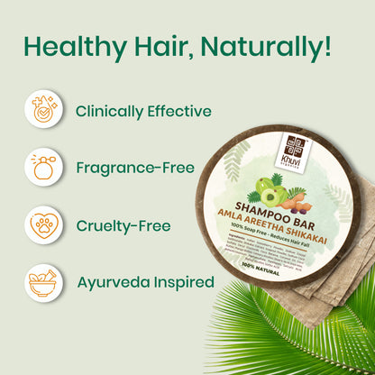 Shampoo Bar - Aamla Areetha Shikakai