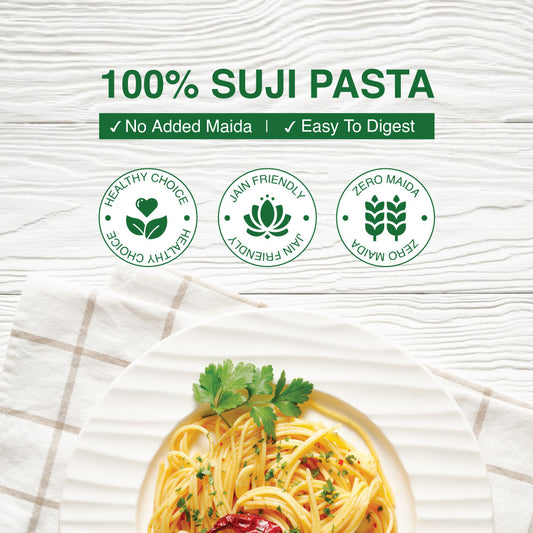 Suji Pasta - Spaghetti (Semolina - No Maida) 200gm