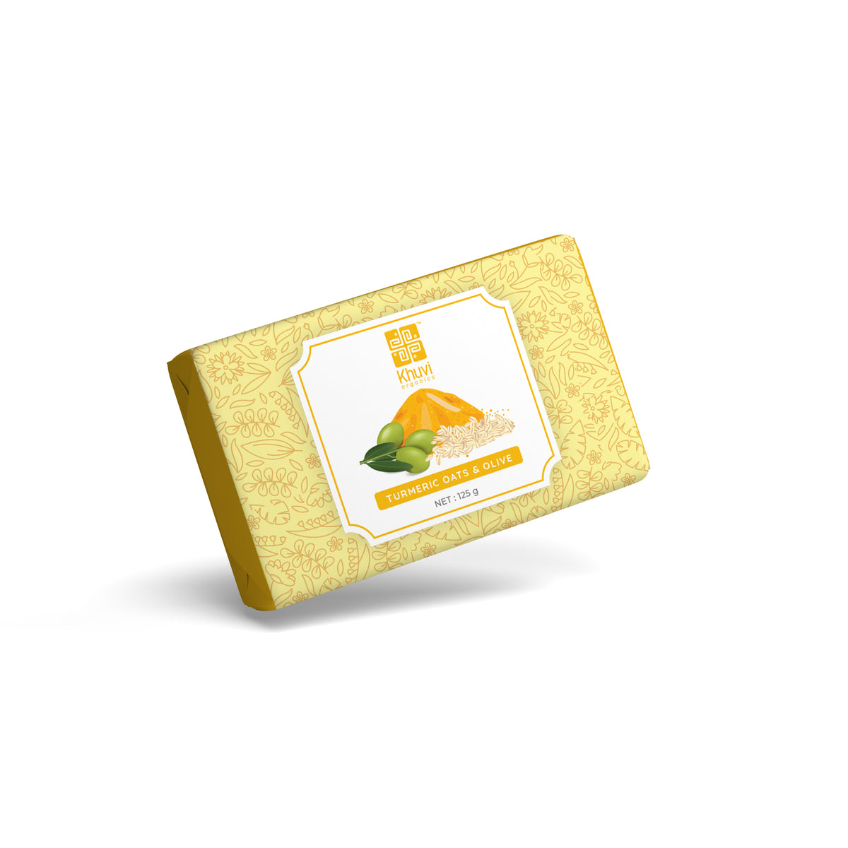 Cold Pressed Soap - Turmeric (Oats & Olive)