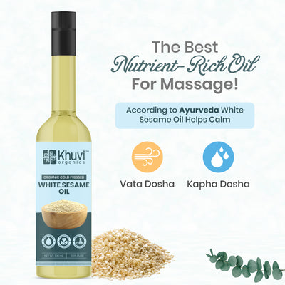 Cold Pressed White Sesame Oil