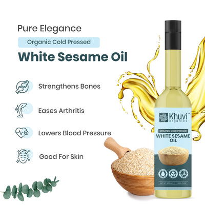 Cold Pressed White Sesame Oil