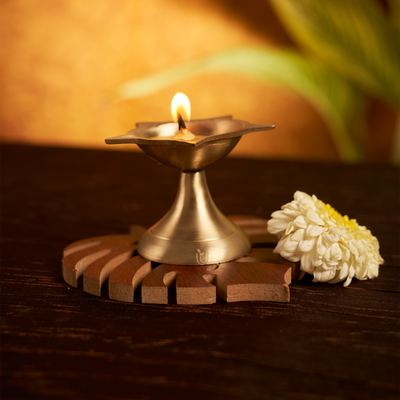 Bronze Divi - 5 Mukhi (Vat)